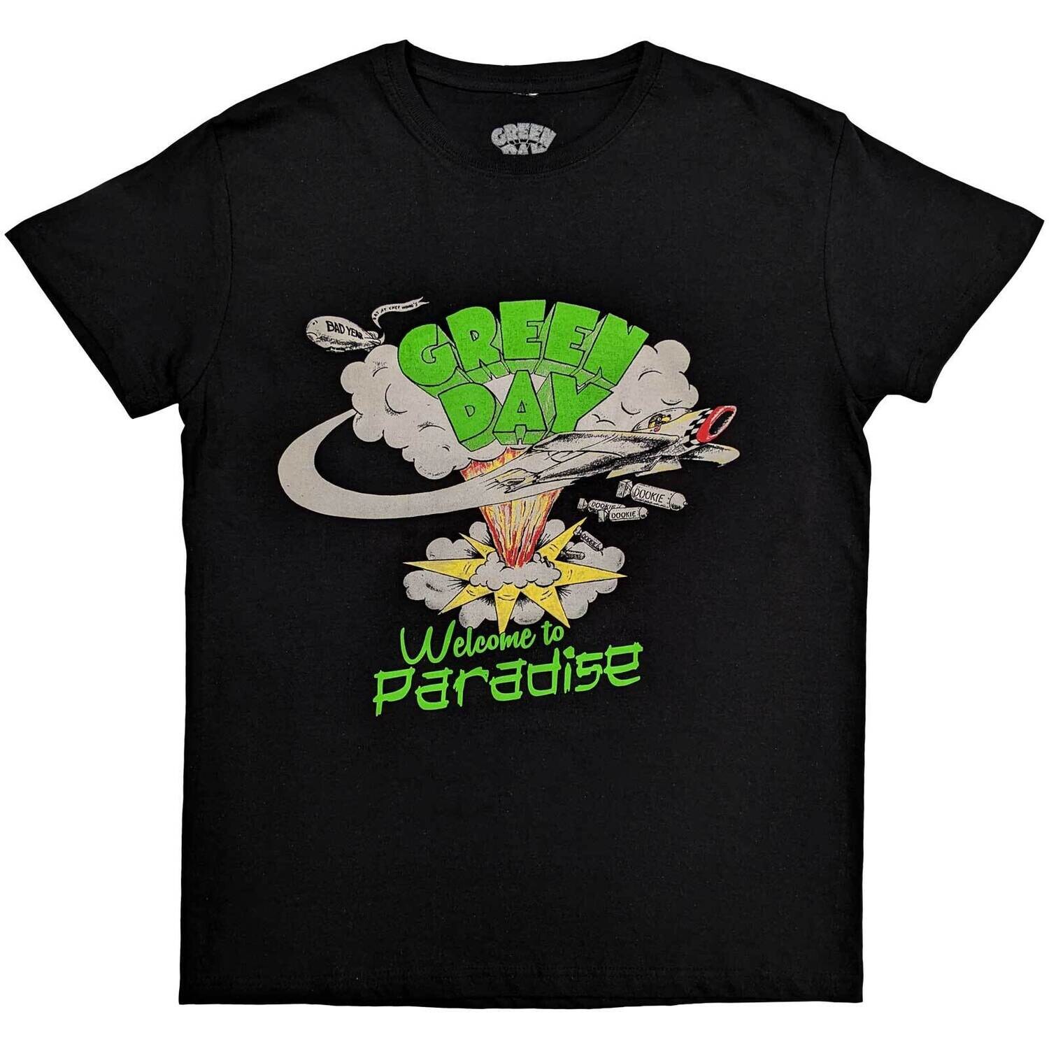 Green Day Dookie Welcome to Paradise T-shirt