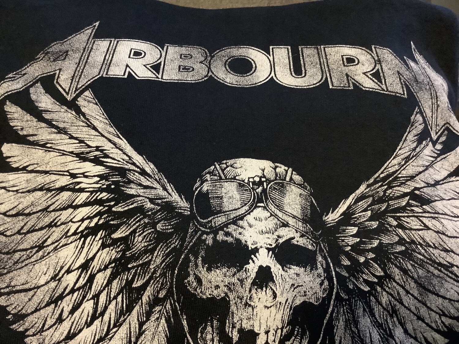 Airbourne Rock &amp; Roll For Life Pullover Hoodie Hoody