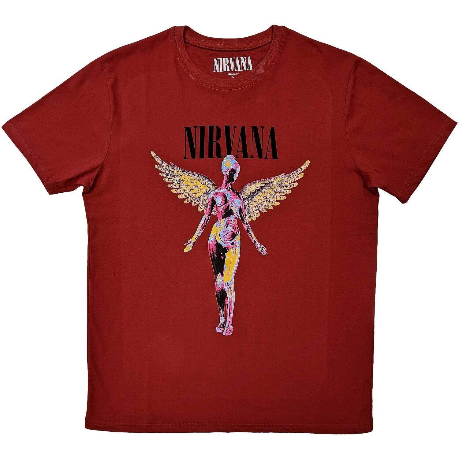 Nirvana In Utero Red T-shirt