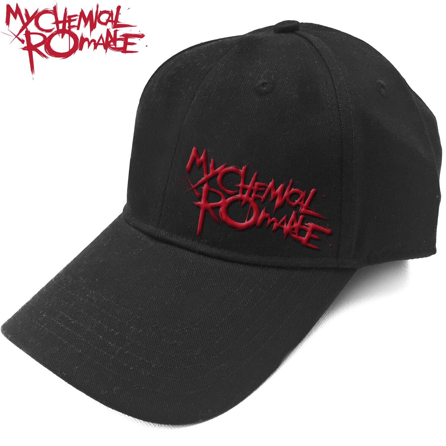 MY CHEMICAL ROMANCE UNISEX BASEBALL CAP: BLACK PARADE LOGO