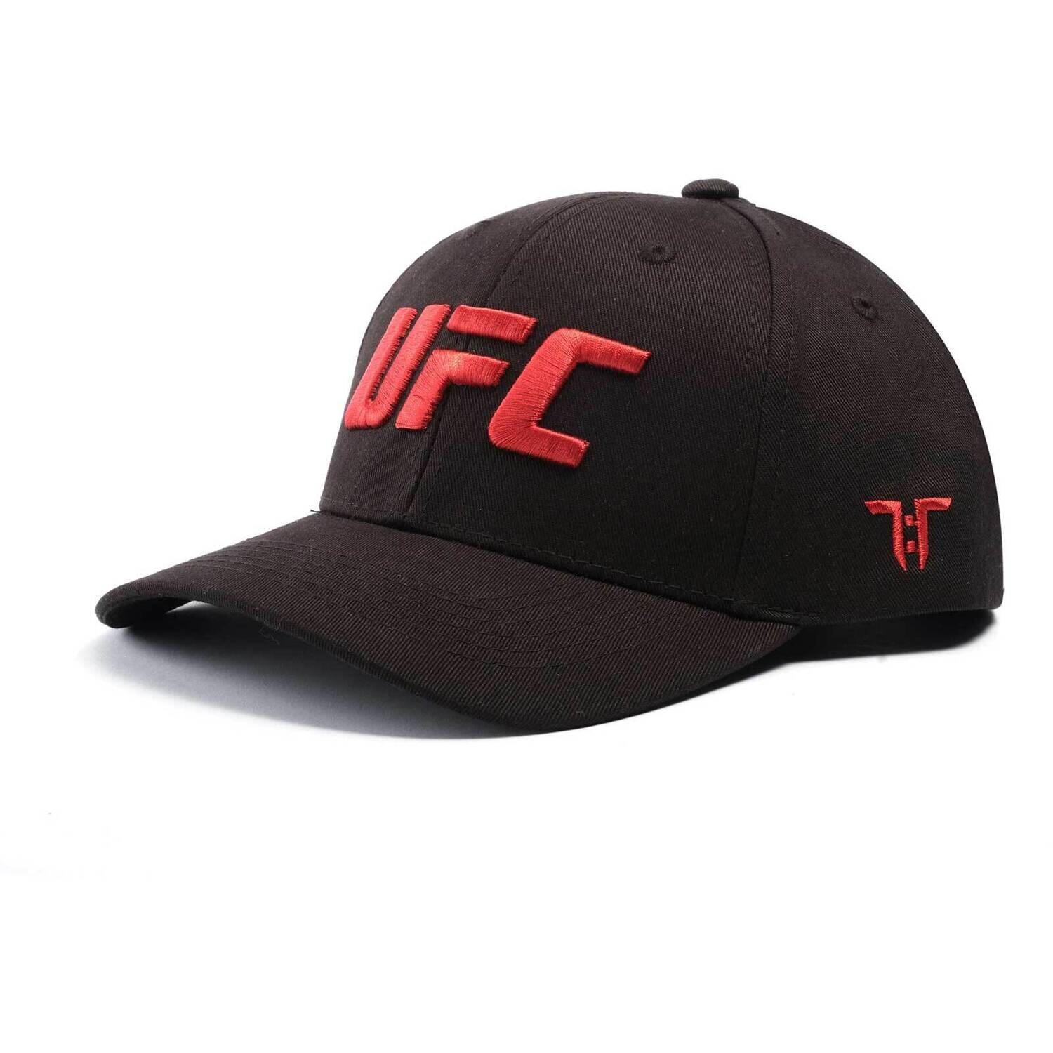TOKYO TIME UNISEX BASEBALL CAP: UFC RED LOGO