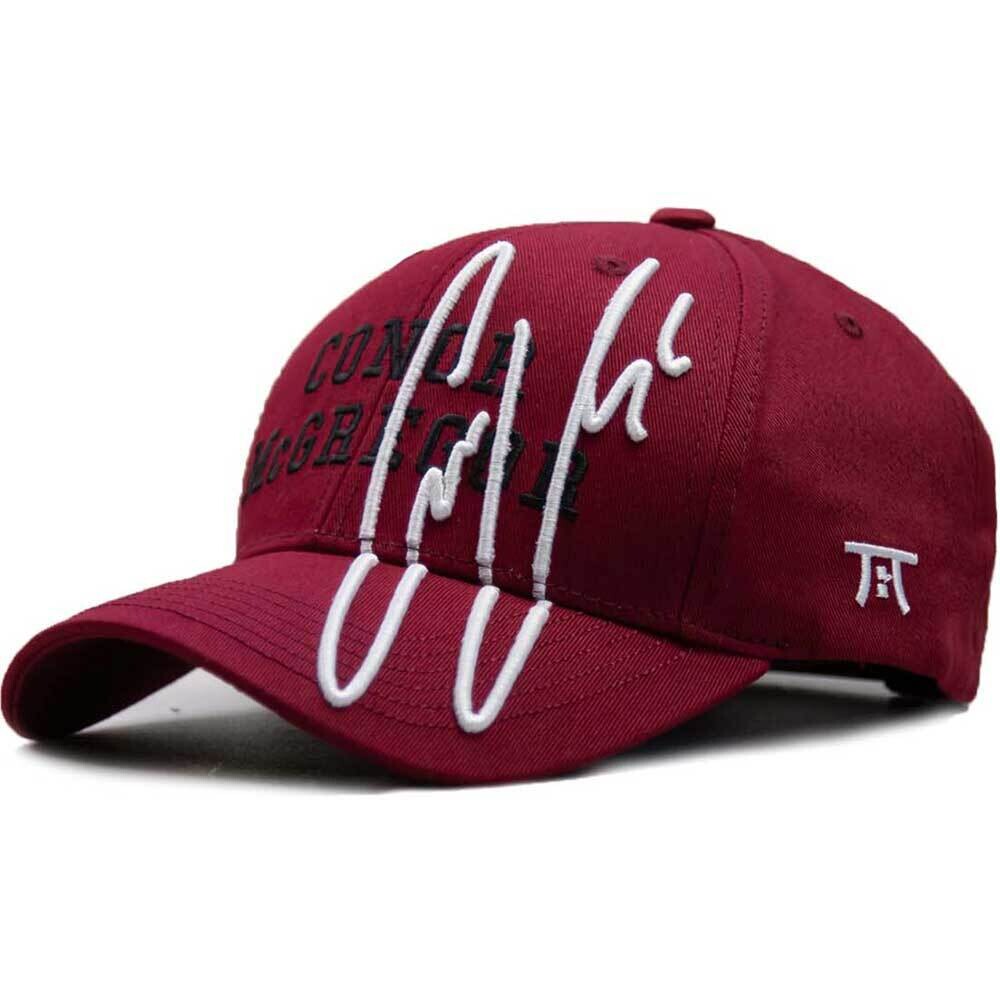 TOKYO TIME UNISEX BASEBALL CAP: UFC MCGREGOR WHITE SIGNATURE