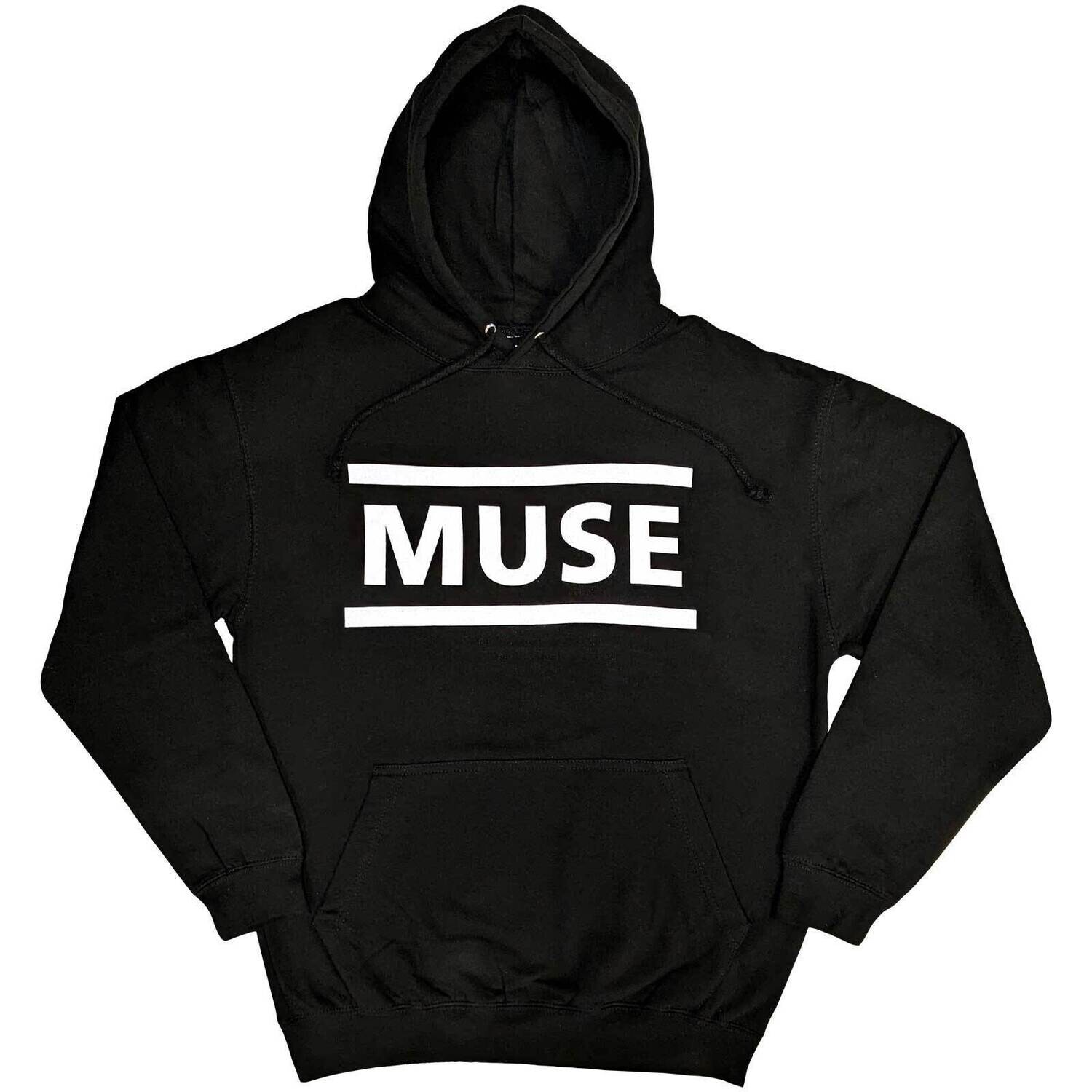 Muse White Logo PULLOVER HOODY HOODIE
