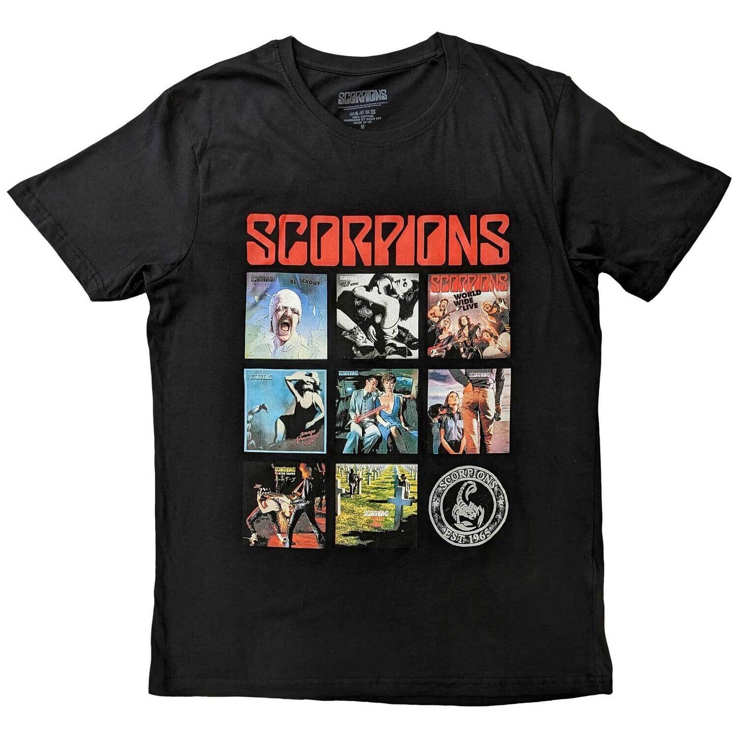 Scorpions Remastered Album T-shirt