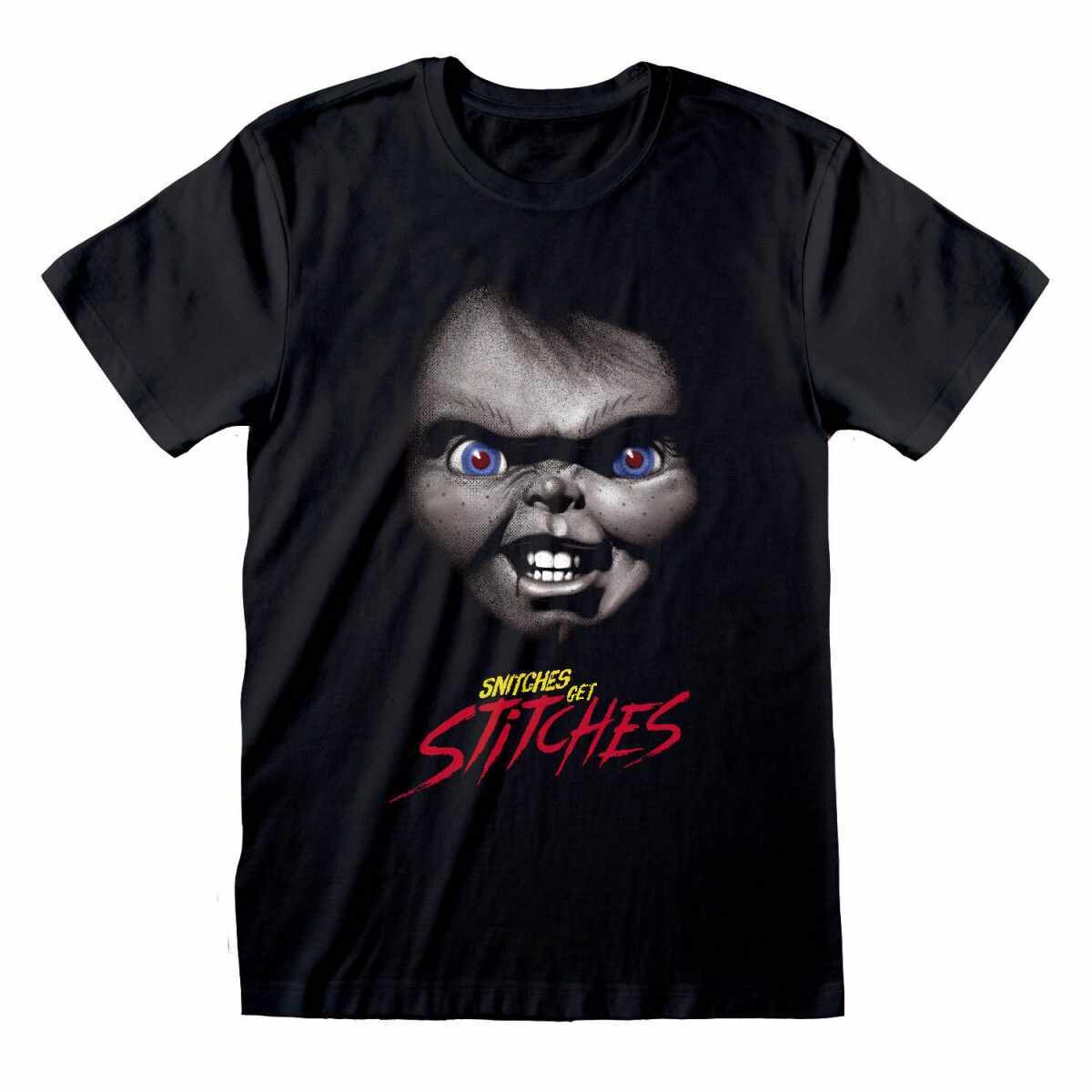 Chucky Childs Play Snitches Get Stitchers T-shirt