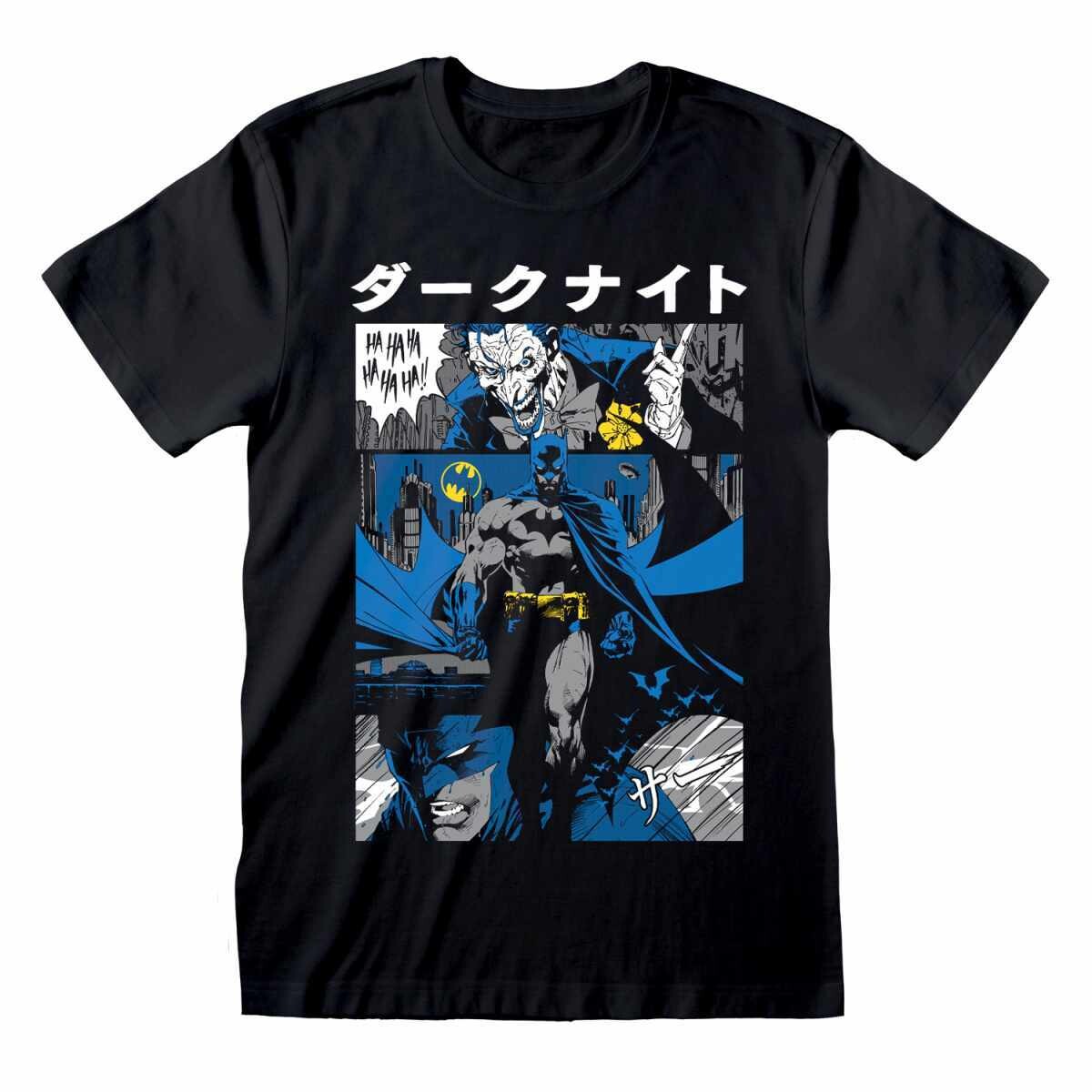 Batman Manga Comic Book T-shirt