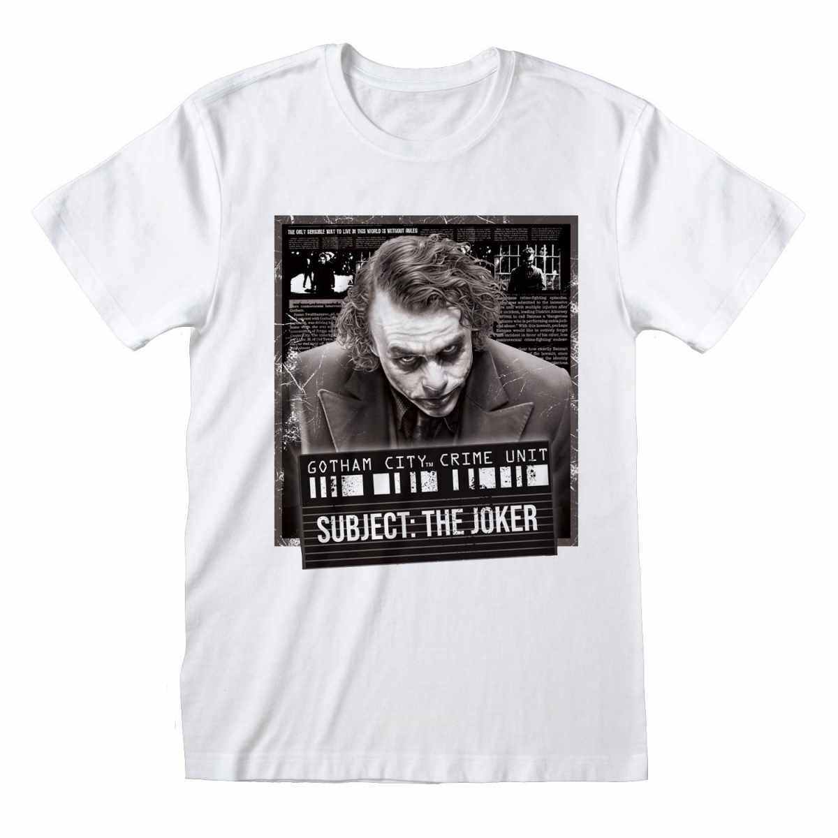 The Joker Mug Shot Batman The Dark KNight T-shirt