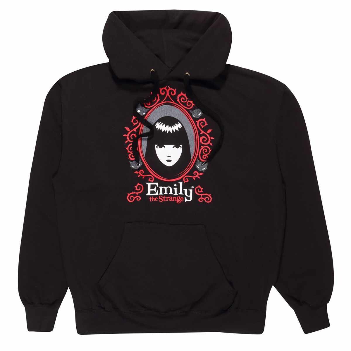 Emily The Strange Framed Picture PULLOVER HOODY HOODIE