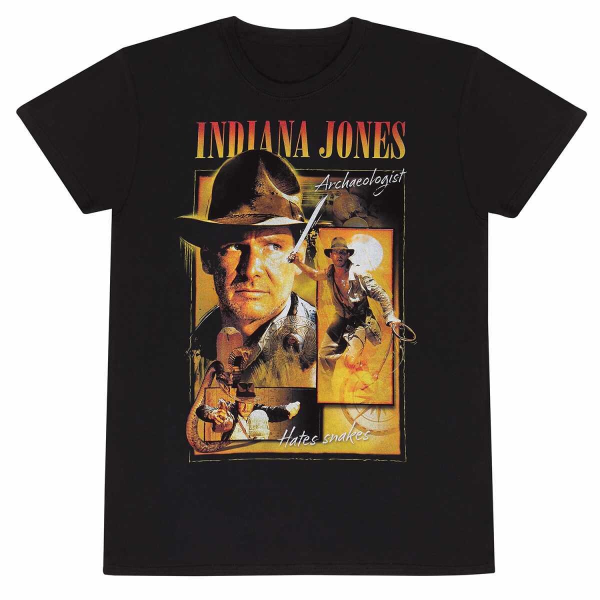 Indiana Jones Hates Snakes T-Shirt