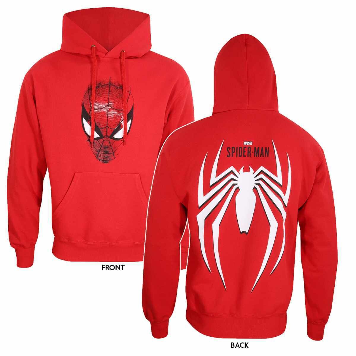 Spiderman Logo Gamer Pullover Hoodie / Hoody Official