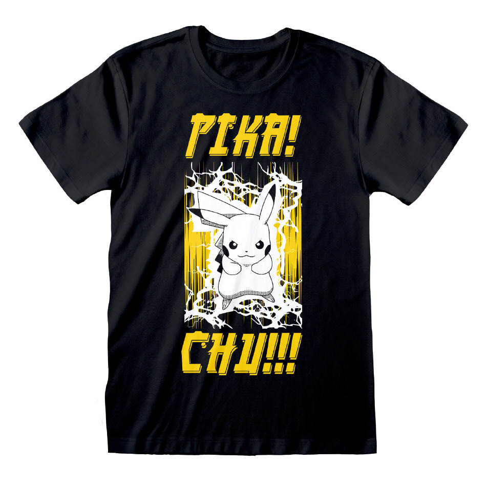 Pokemon - Electrifying Pika Chu Anime Style T-Shirt