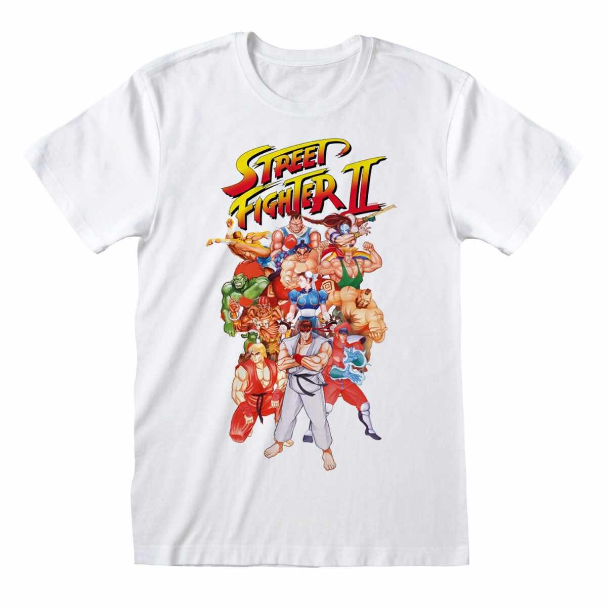 Street Fighter 2 Characters T-shirt