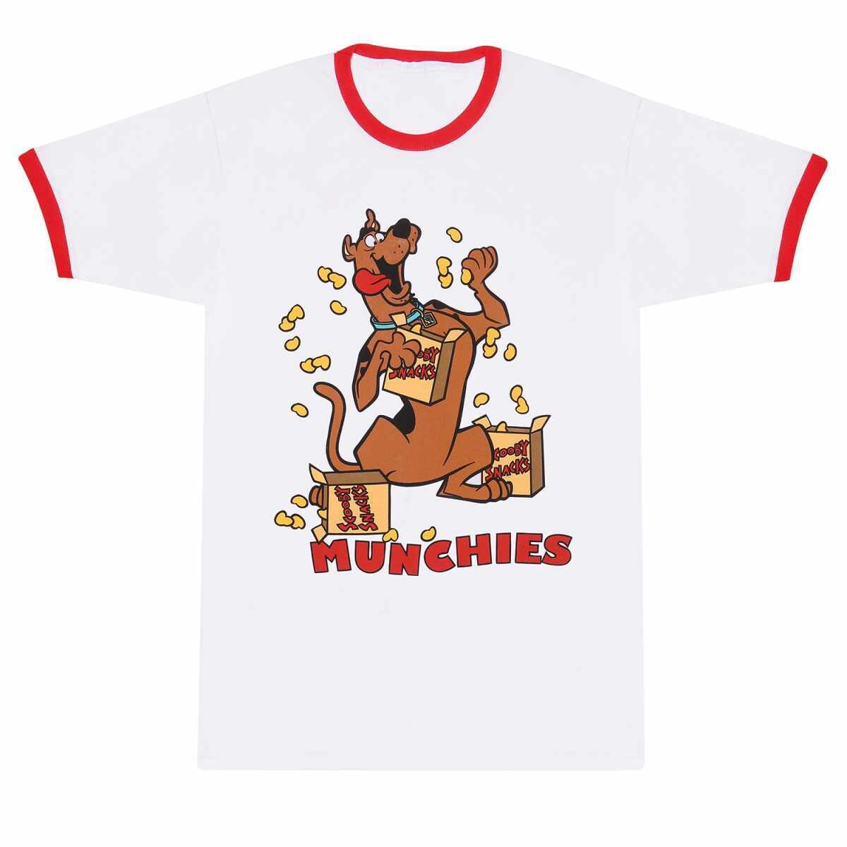 Scooby Doo Scooby Snacks Munchies Ringer T-shirt
