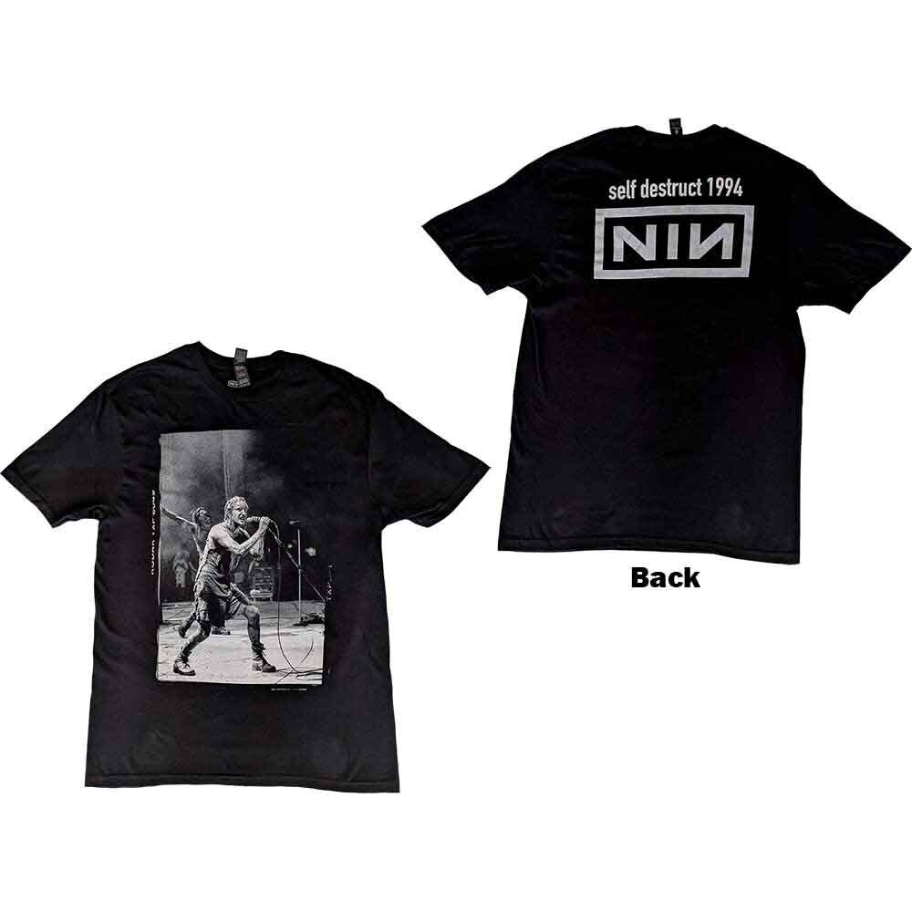 Nine Inch Nails Mr Self Destruct 1994 Tour T-shirt