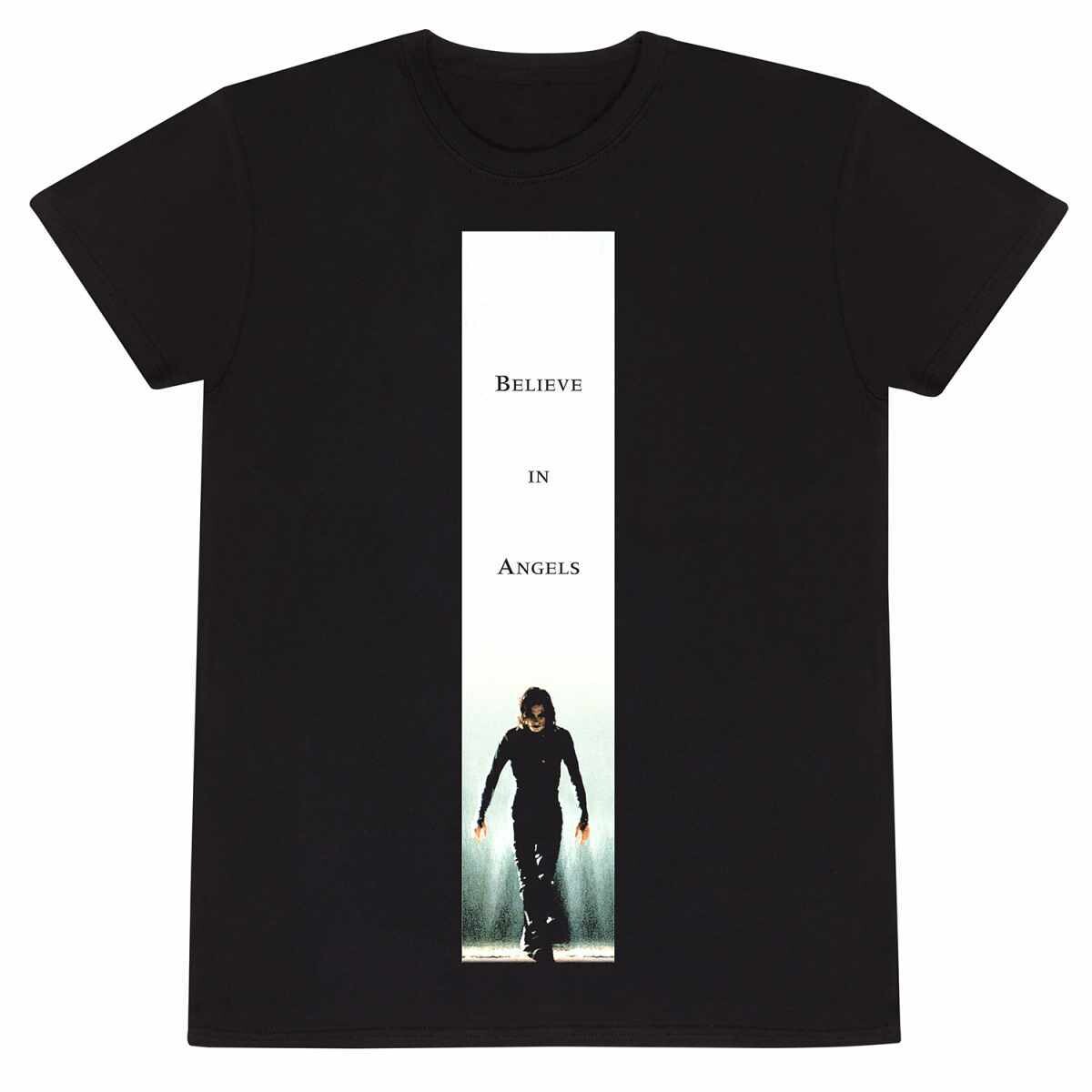 The Crow Film Poster Brandon Lee Believes In Angels T-shirt