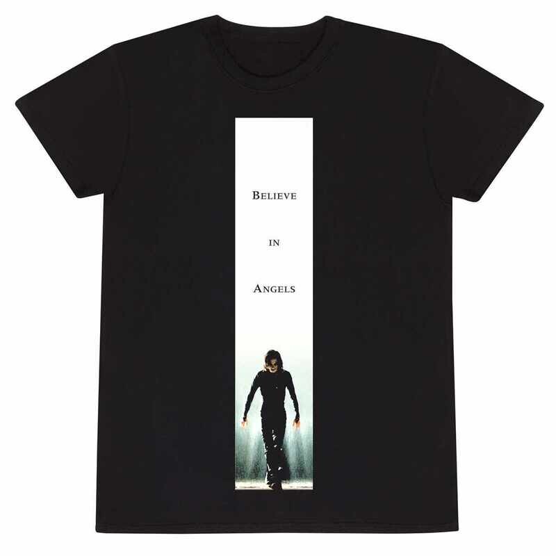 The Crow Film Poster Brandon Lee Believes In Angels T-shirt