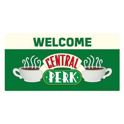 Friends Welcome to Central Perk Metal Sign