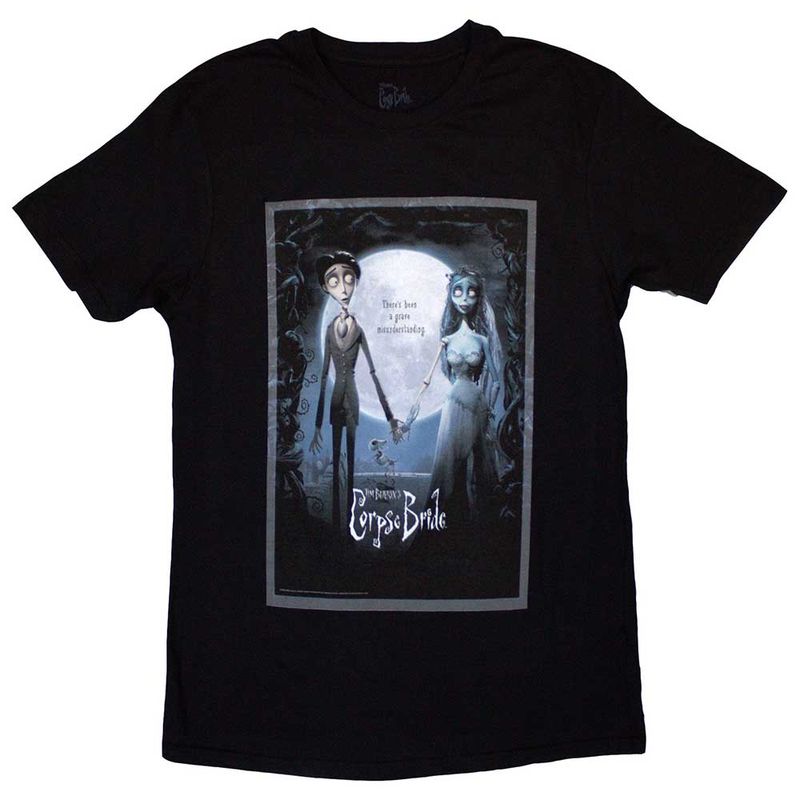 Corpse Bride Film Poster Dead Wedding Tim Burton T-shirt