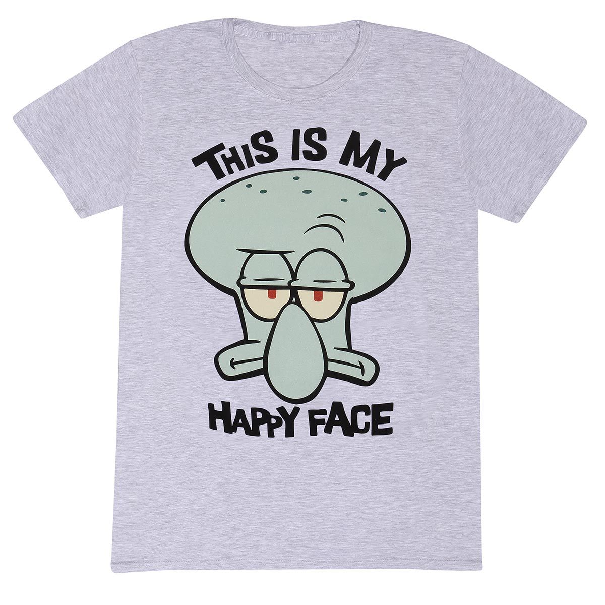 Spongebob Squarepants Squidward My Happy Face T-Shirt