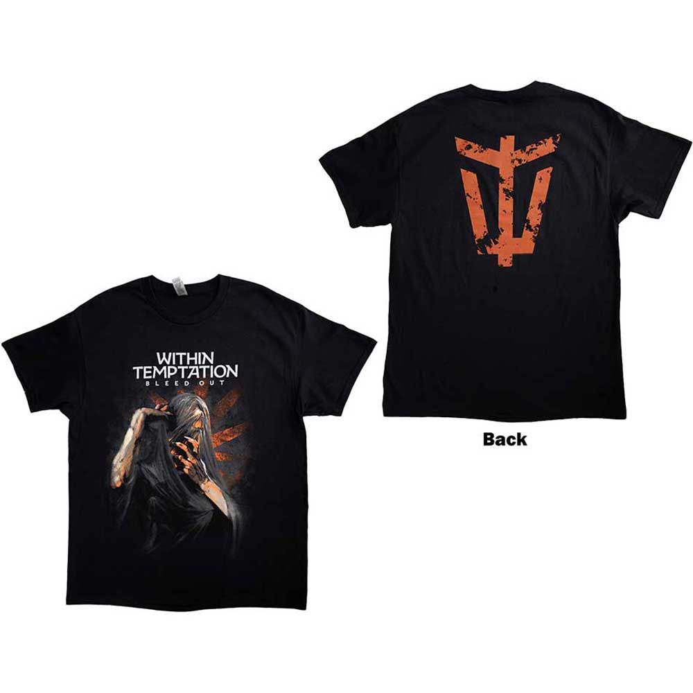 Within Temptation Bleed Out ALBUM Cover T-shirt