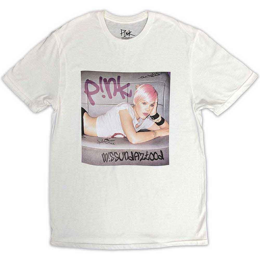 P!nk (Pink) MISSUNDAZTOOD Album Cover T-shirt