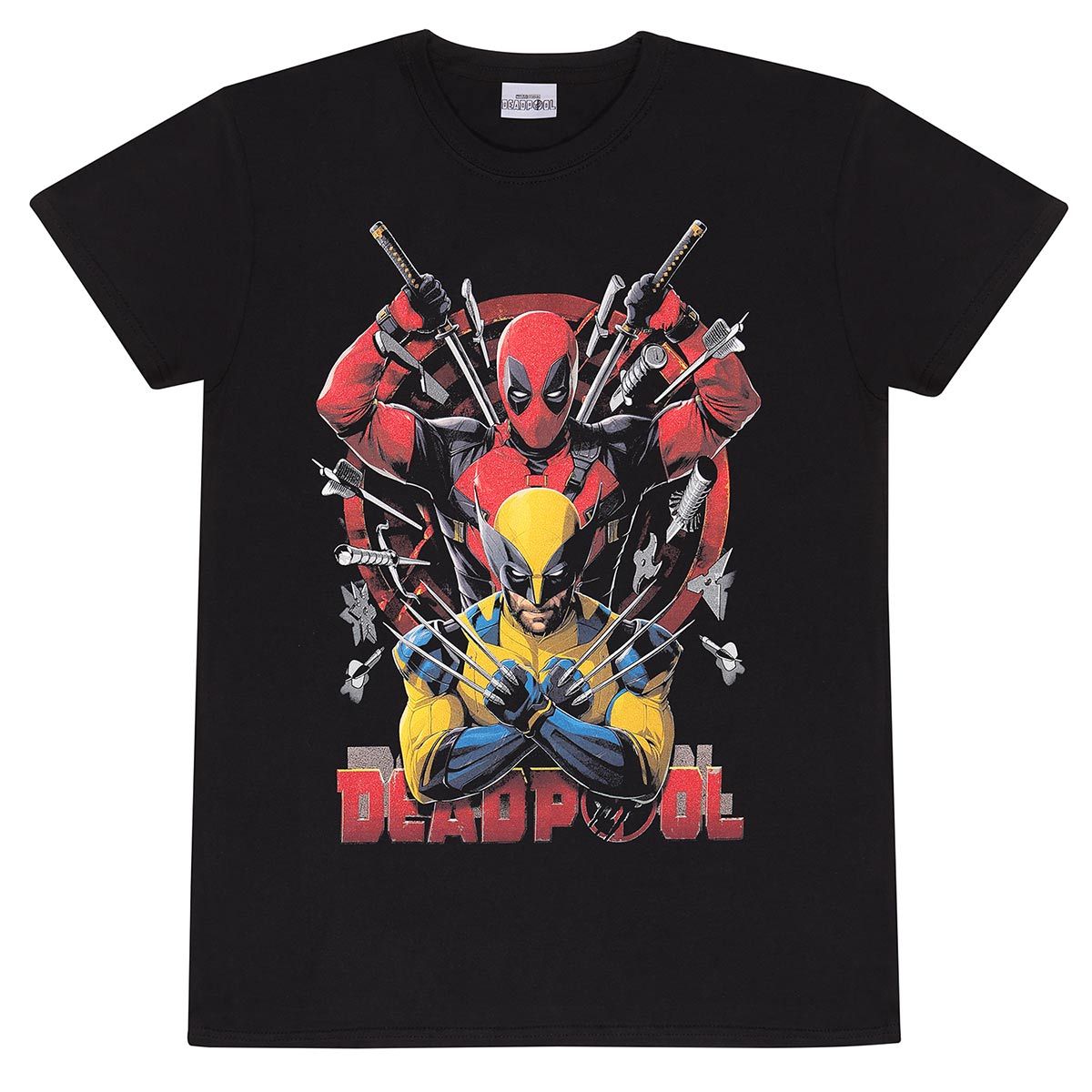 Deadpool 3 Deadpool/Wolverine Weapons T-Shirt
