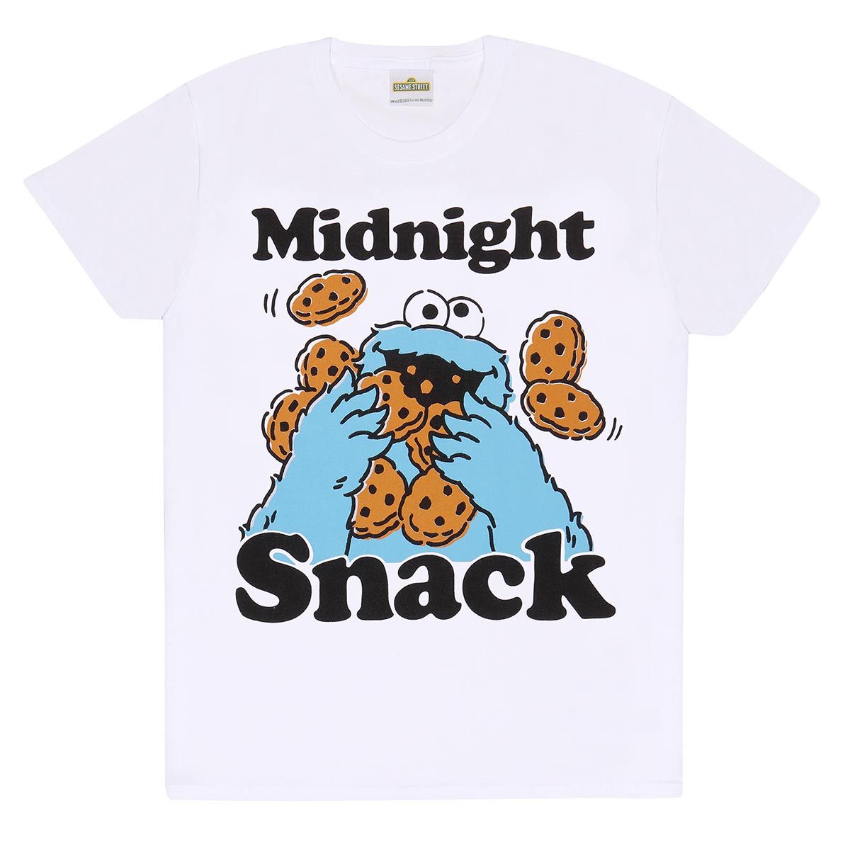 Cookie Monster Midnight Snack Sesame Street T-Shirt