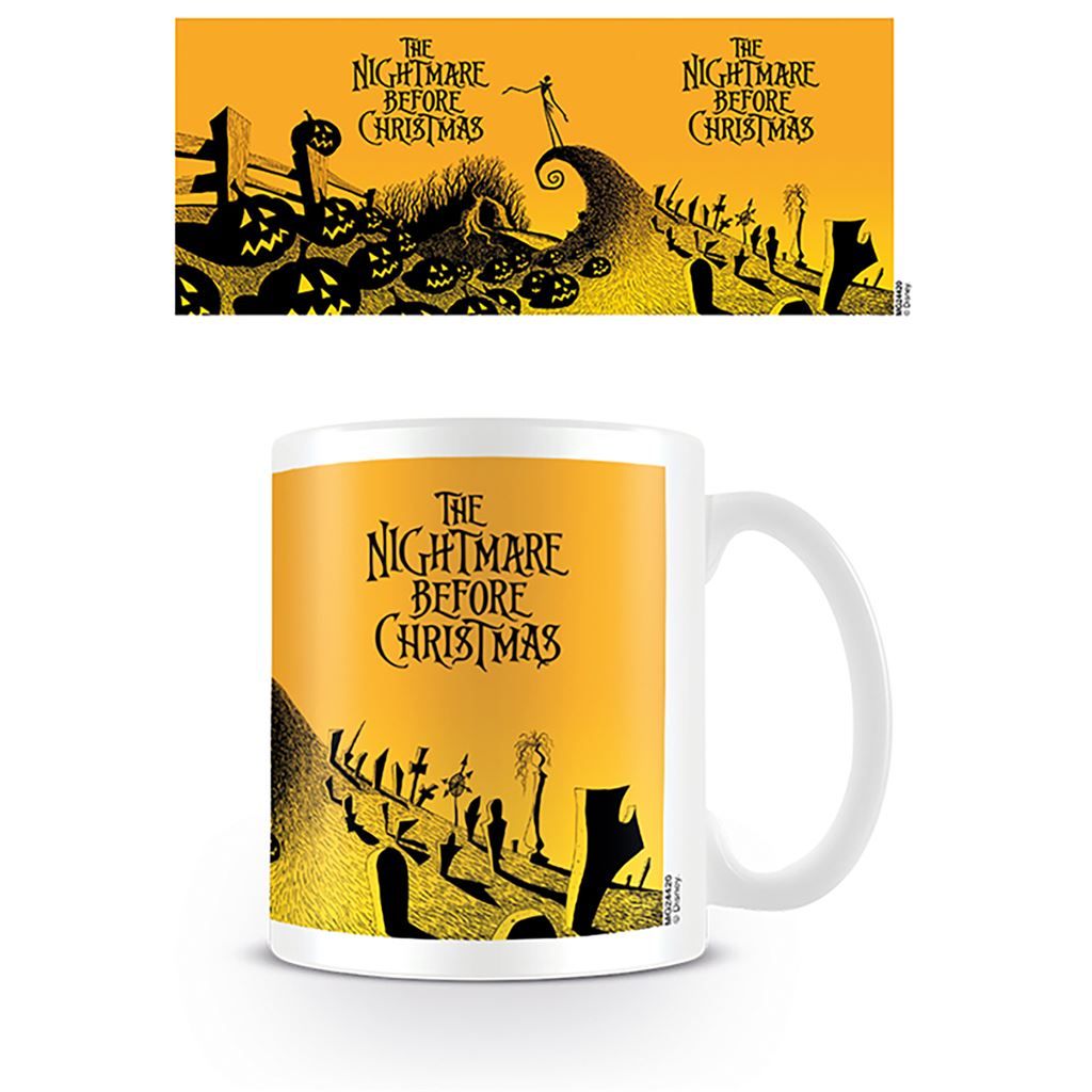 NIGHTMARE BEFORE CHRISTMAS (GRAVEYARD SCENE) MUG