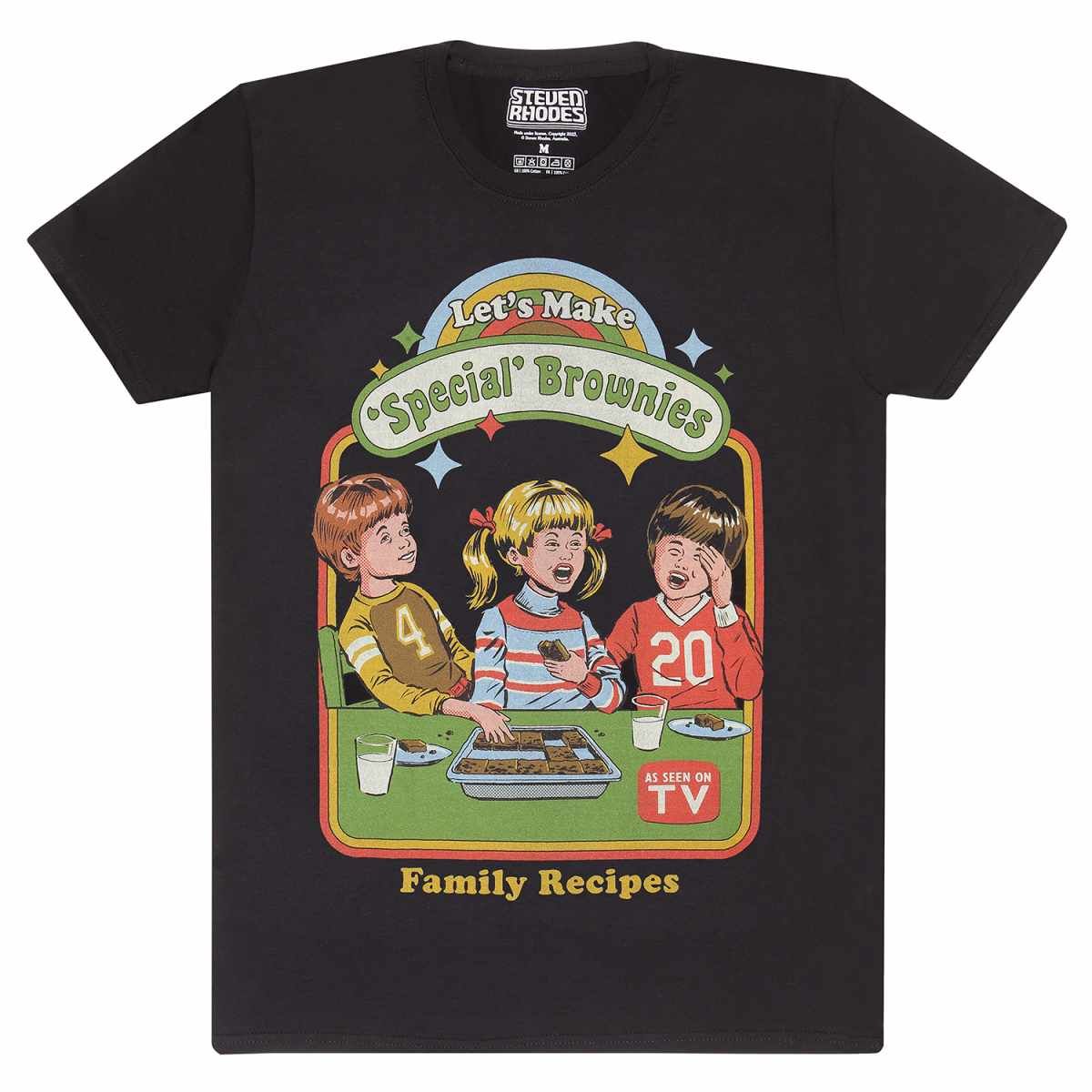 Steven Rhodes Let’s Make Special Brownies T-shirt