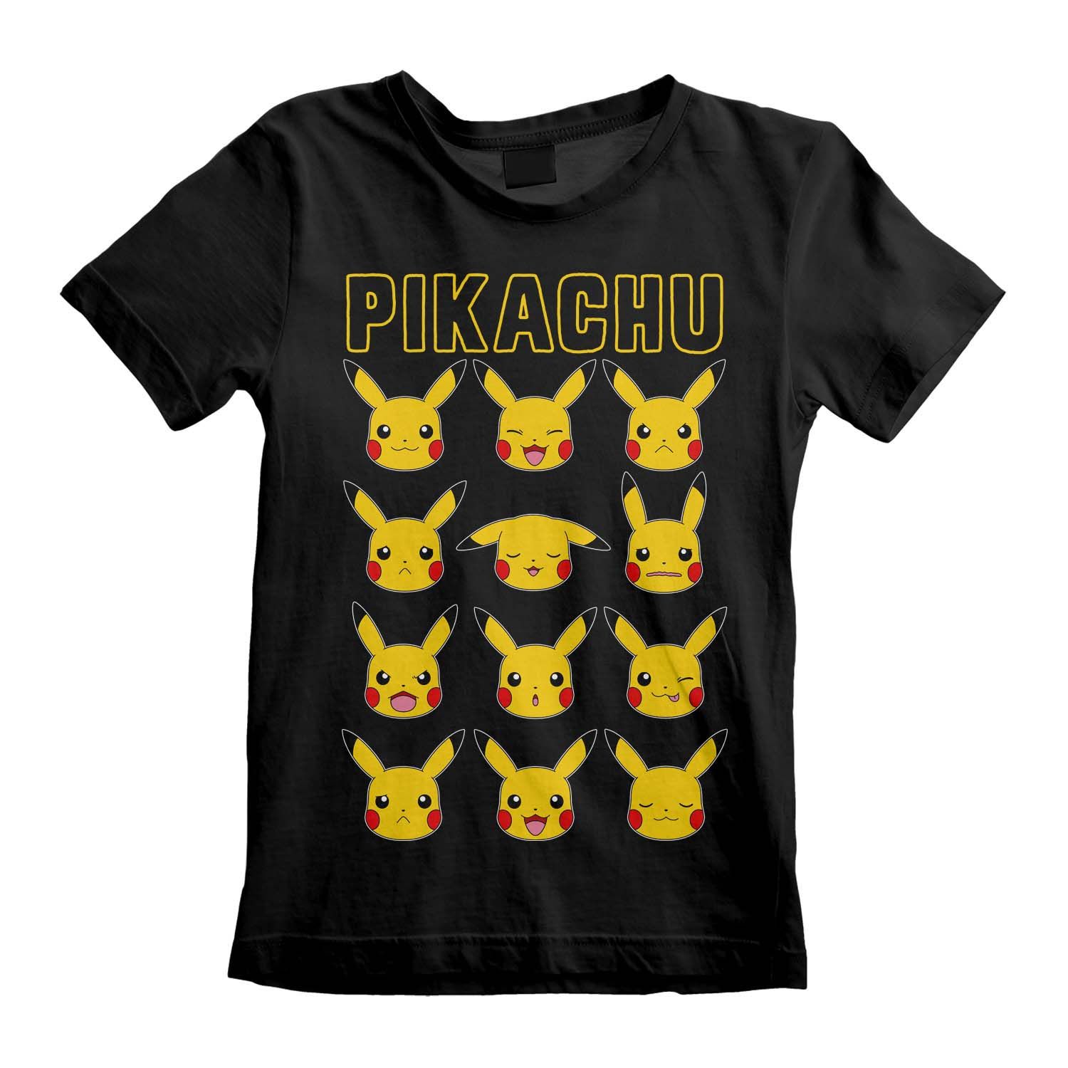 Pokémon Pokemon – Pikachu Faces CHILD Size T-shirt