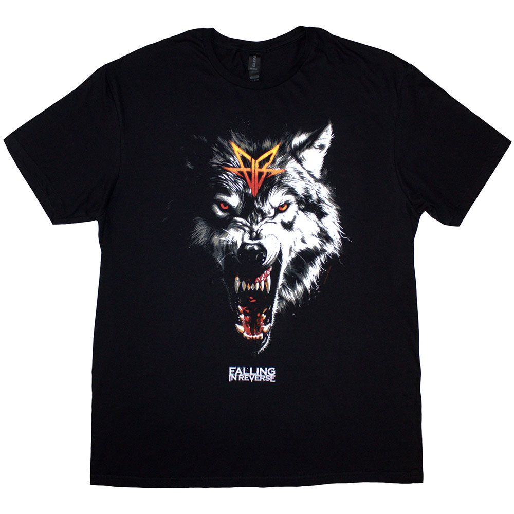 Falling In Reverse Hex Wolf Logo T-shirt