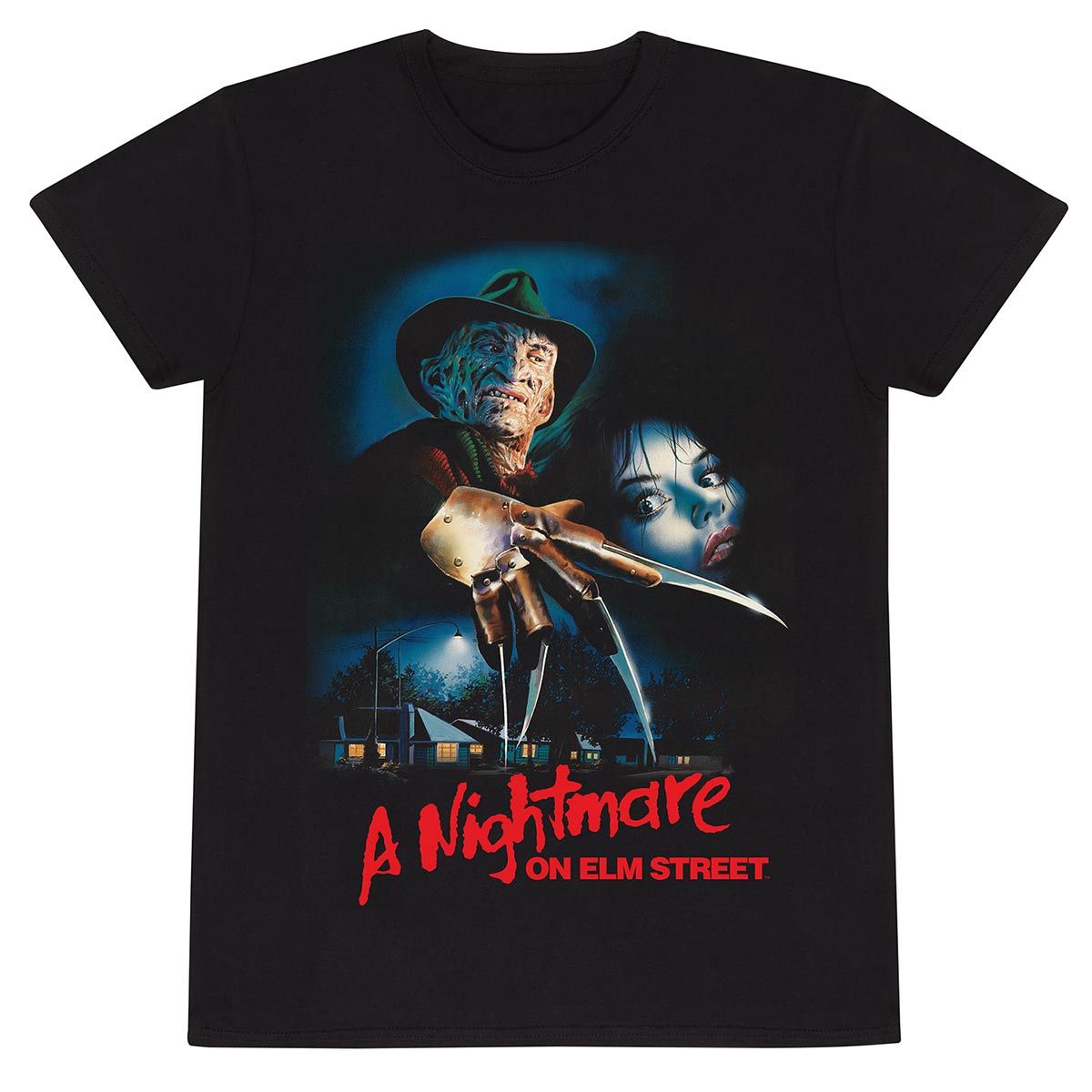 A Nightmare On Elm Street Film Poster (Plus Size Option) T-Shirt