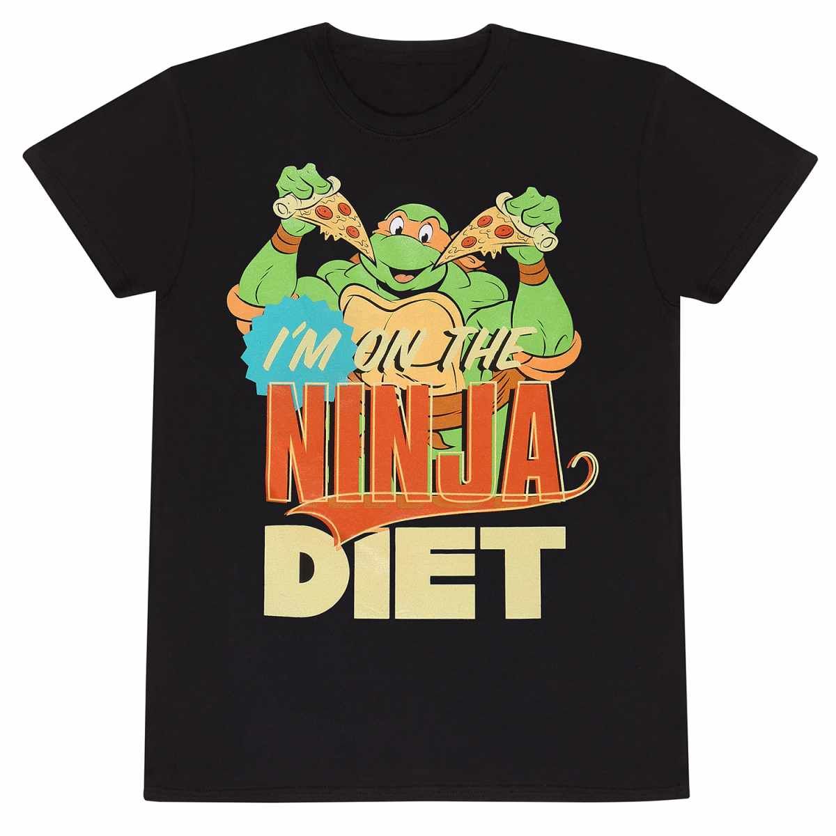 Teenage Mutant Ninja Turtles Ninja Pizza Diet (Plus Size Option) T-Shirt