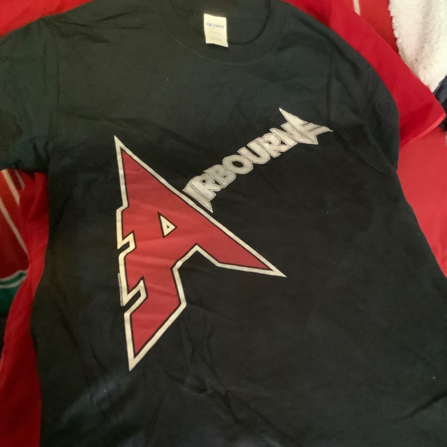 Airbourne Big A Logo T-shirt (Size Small Only)