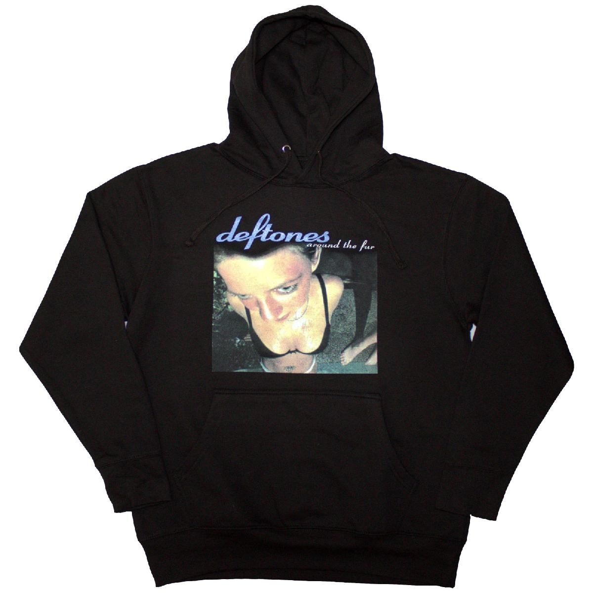 Deftones Around The Fur Black Official PULLOVER HOODY HOODIE