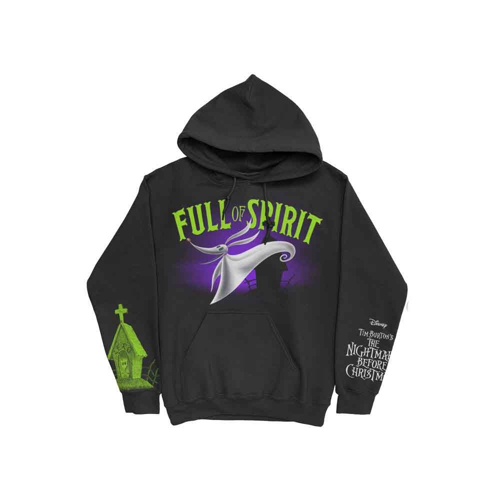 The Nightmare Before Christmas Zero Full of Spirit PULLOVER HOODY HOODIE