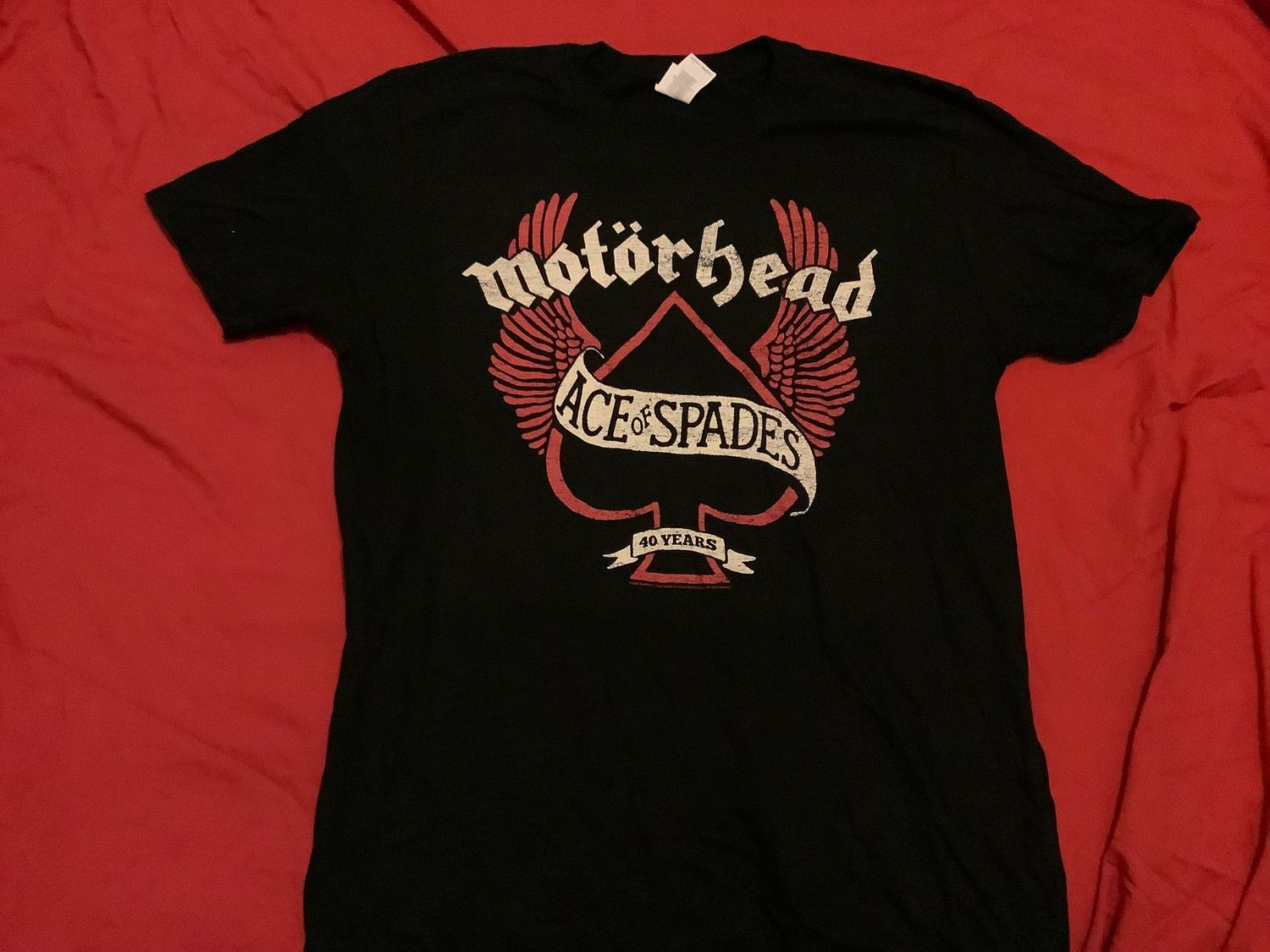 Motörhead Ace of Spades 40th Anniversary Lemmy Motorhead T-Shirt