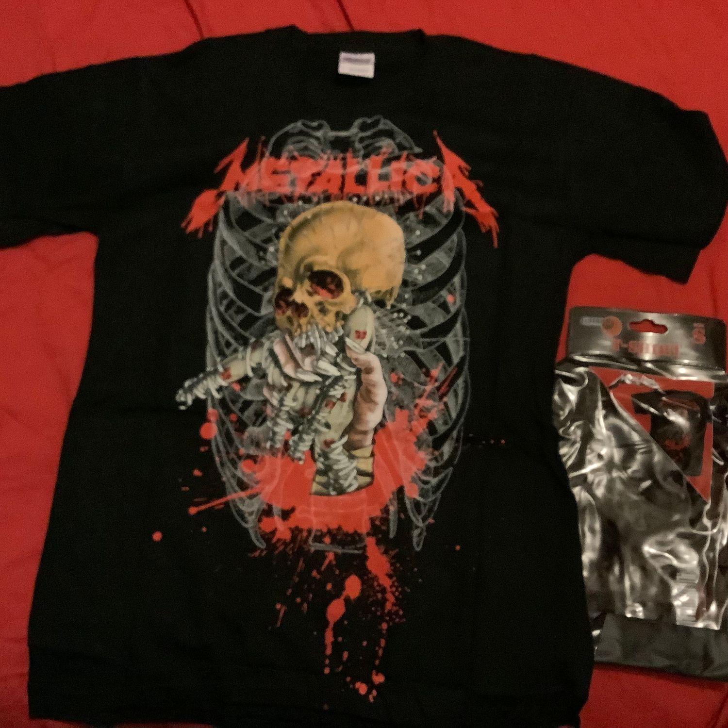 Metallica Alien Birth T-shirt (Size S ONLY)