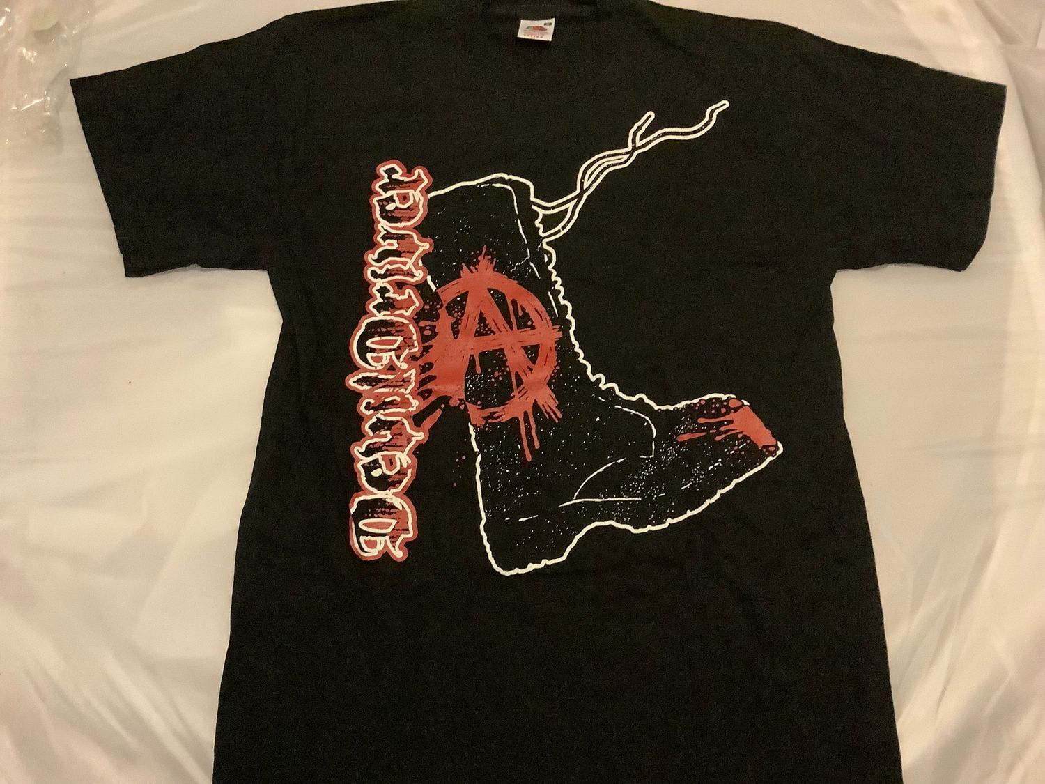 Devil Driver Get The F@ck In The Pit Anarchy Boot T-Shirt