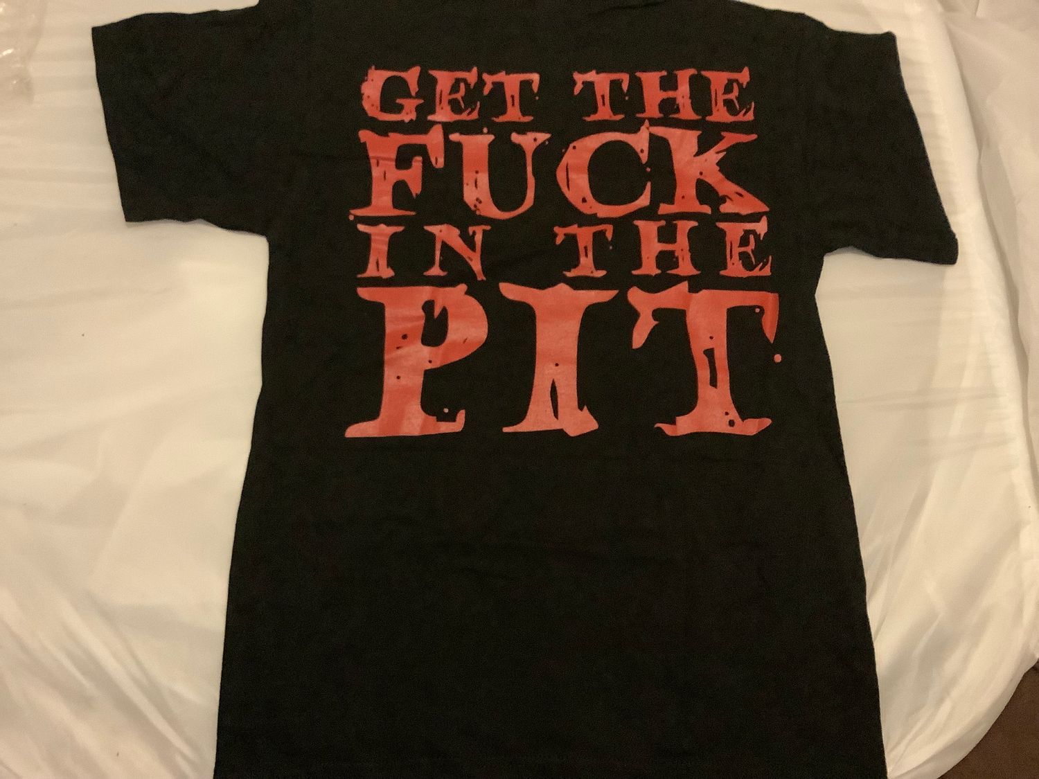 Devil Driver Get The F@ck In The Pit Anarchy Boot T-Shirt