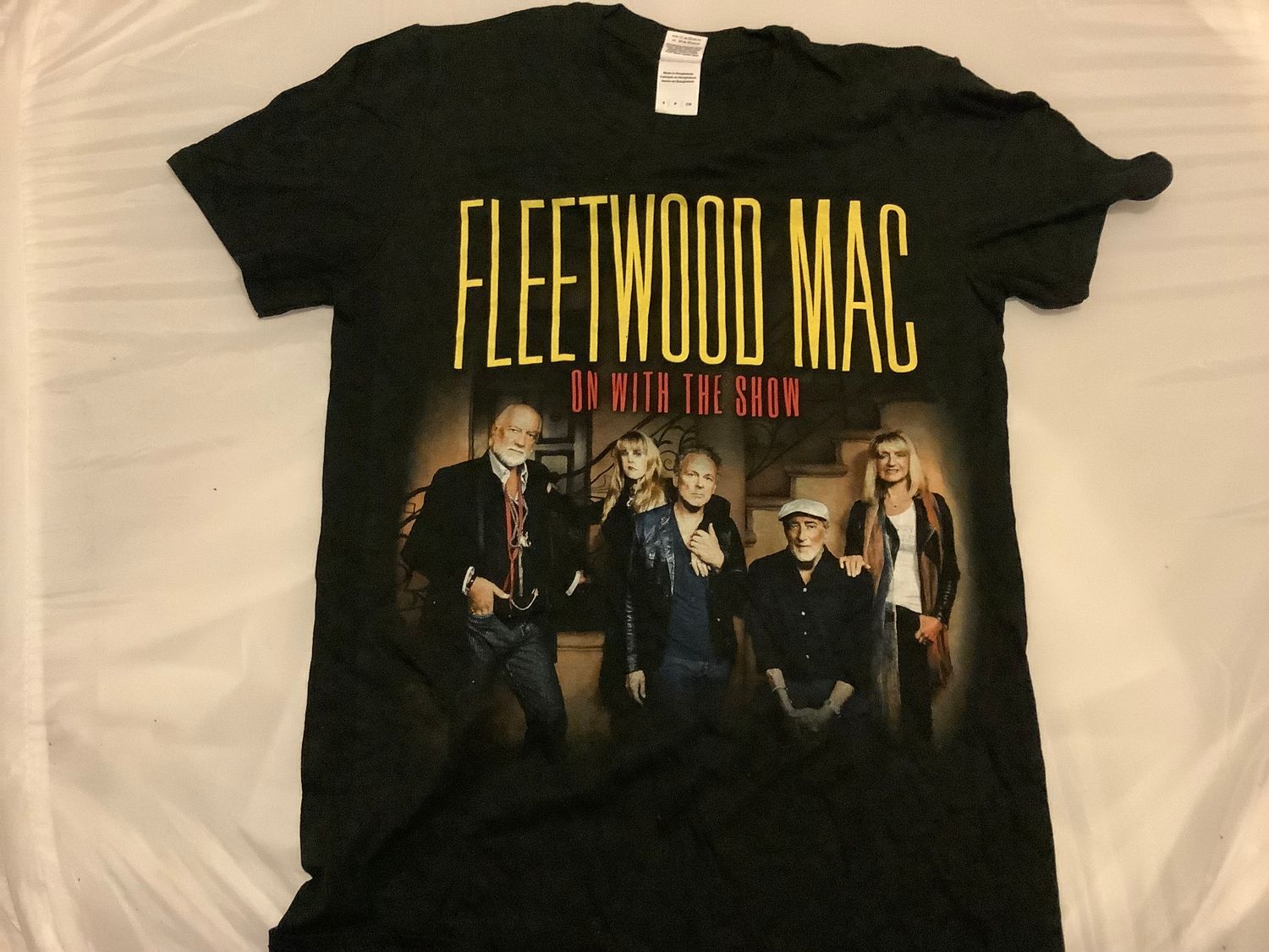Fleetwood Mac On With The Show 2015 Tour T-Shirt (Small Only)