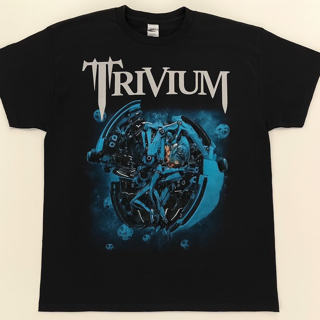 Trivium Silence In The Snow 2017 European Tour T-shir