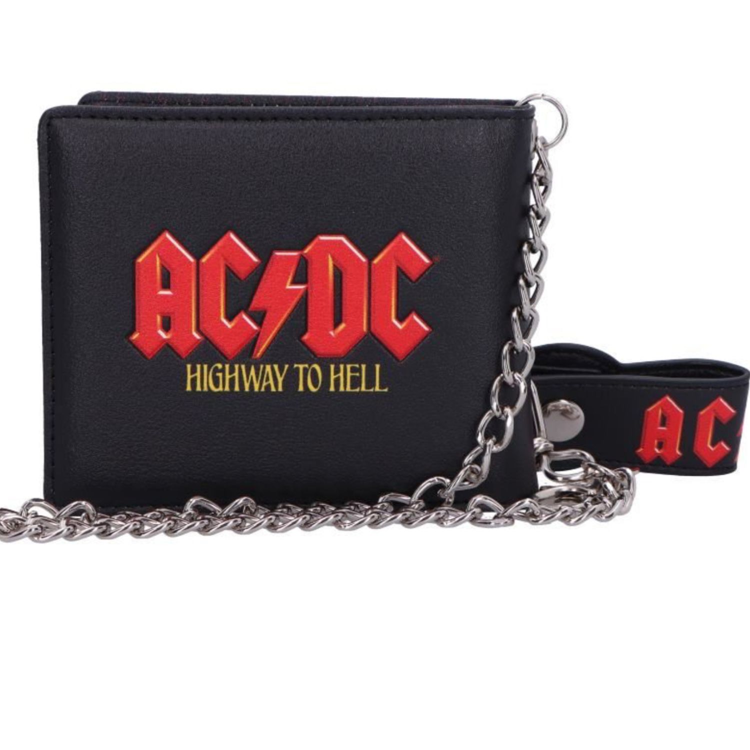 AC/DC Highway To Hell PU Wallet With Chain