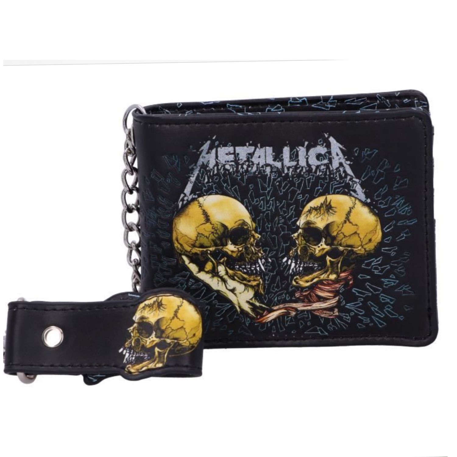 Metallica Sa But True Wallet With Chain