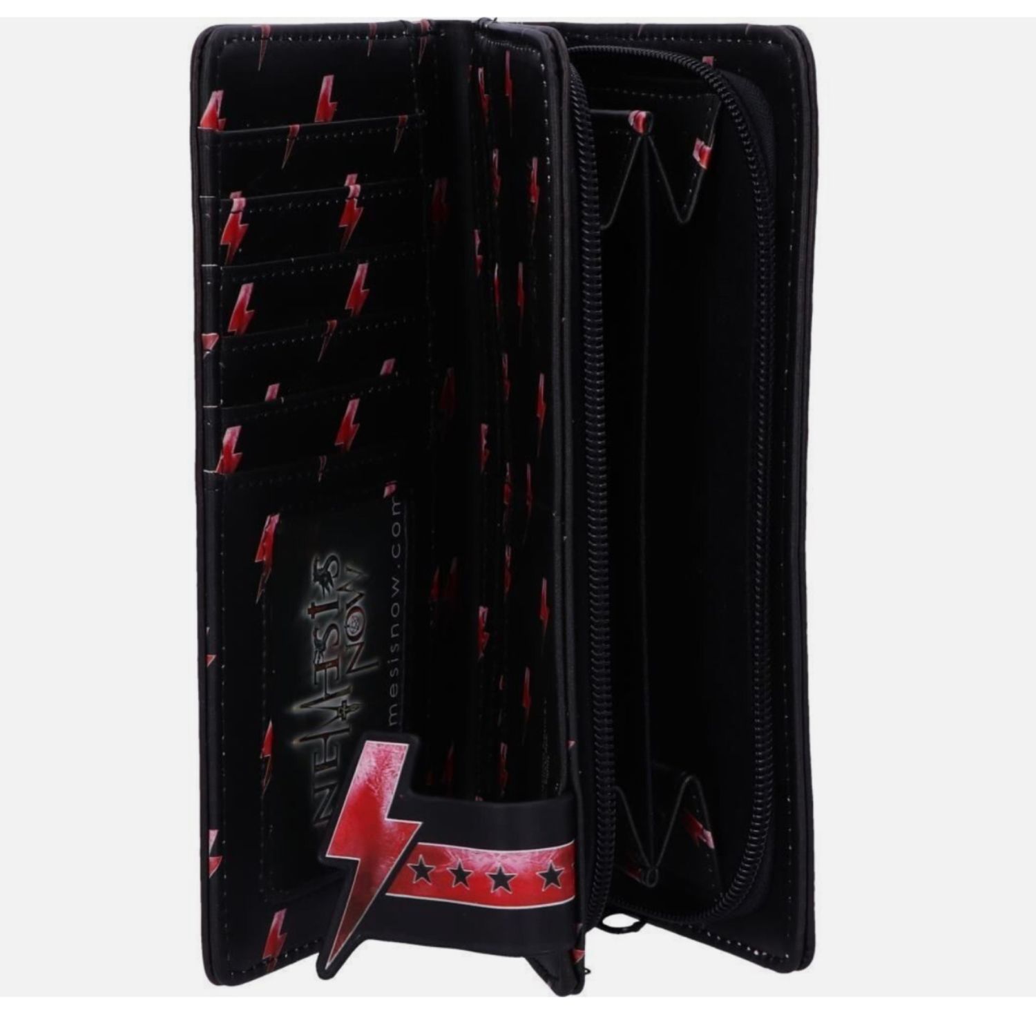 AC/DC Black Ice Logo Embossed Purse