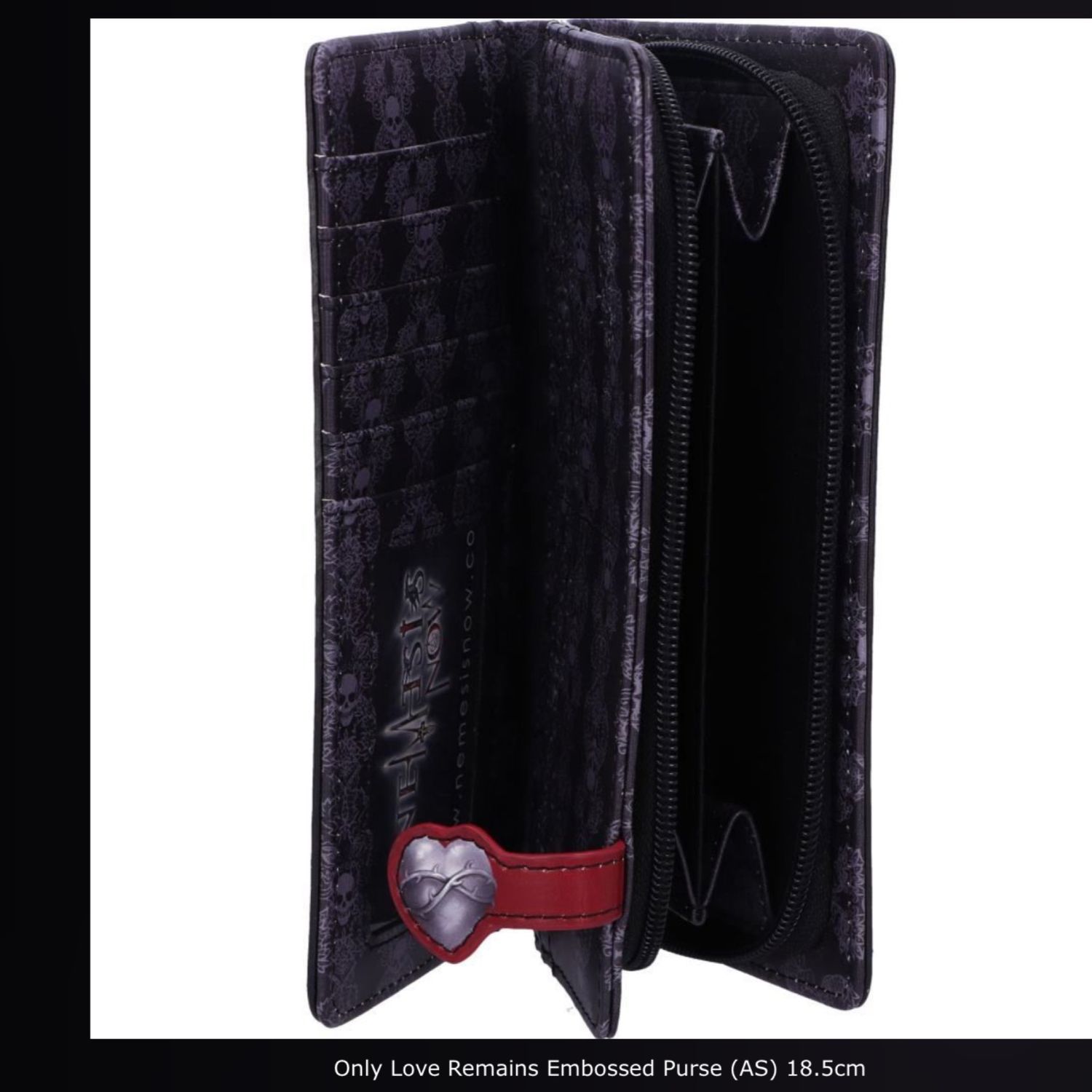 Only Love Remains Anne Stokes Embossed Purse