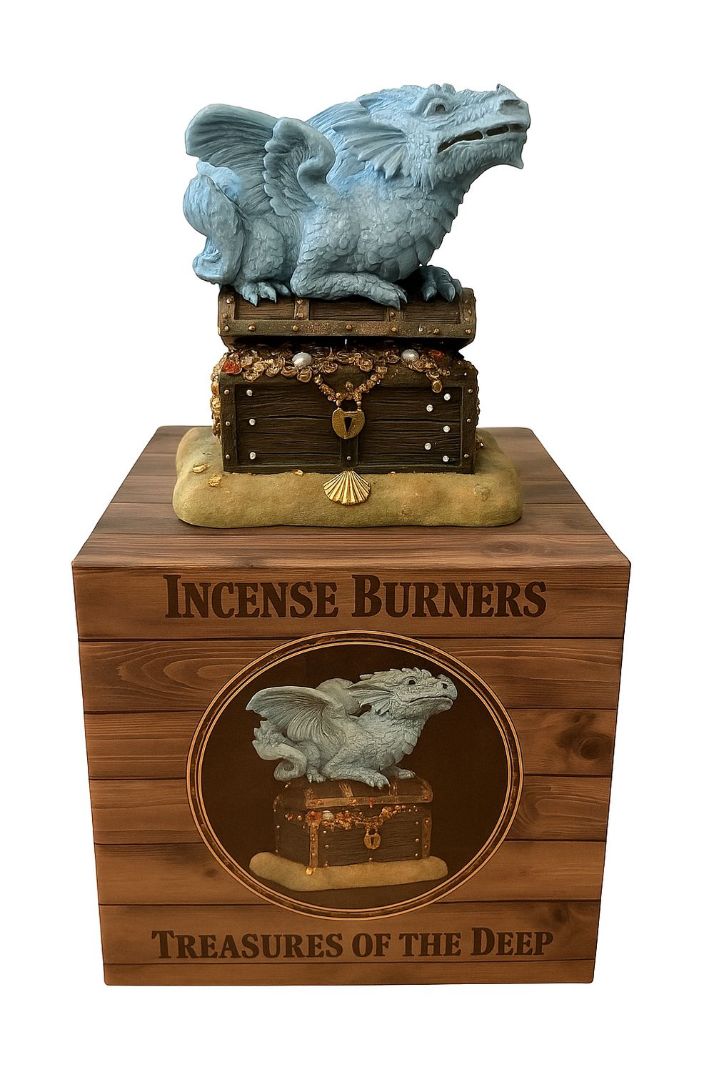 Sea Dragon by Anne Stokes Age of Dragons Up Cone Burner