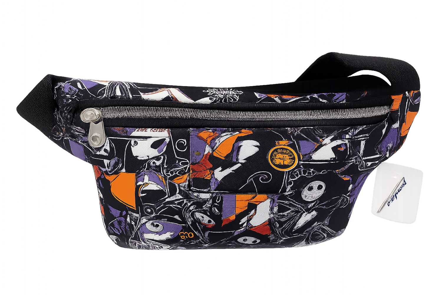 Nightmare Before Christmas  Orange Characters  Handbag 35cm Length 22cm High
