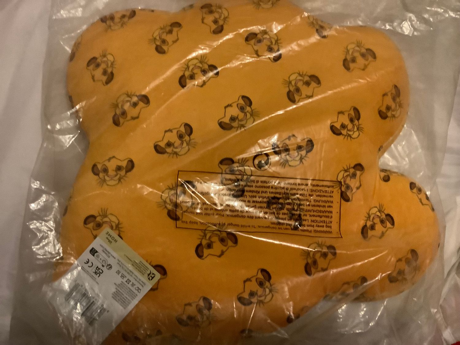 Simba Lion King Cushions