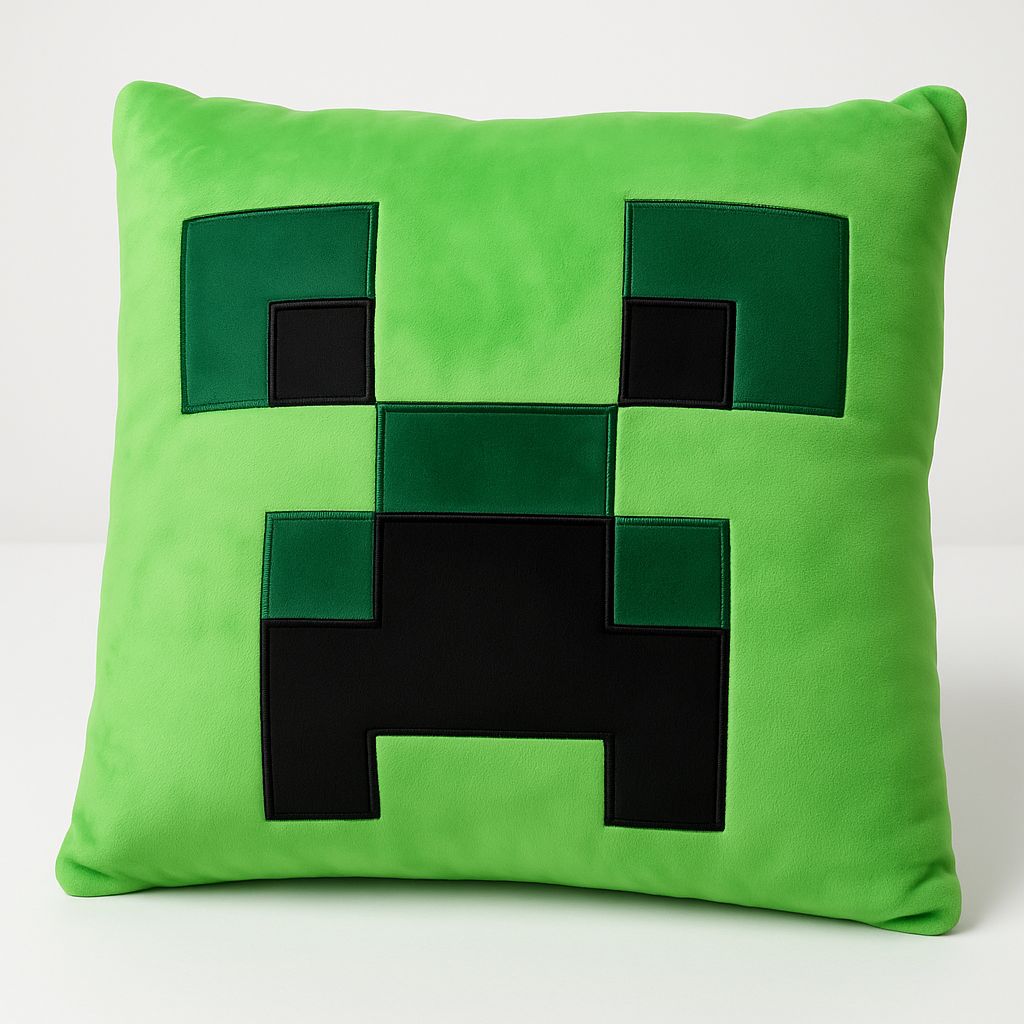 Creeper Minecraft Cushion